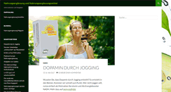Desktop Screenshot of nahrungsergaenzung.nu
